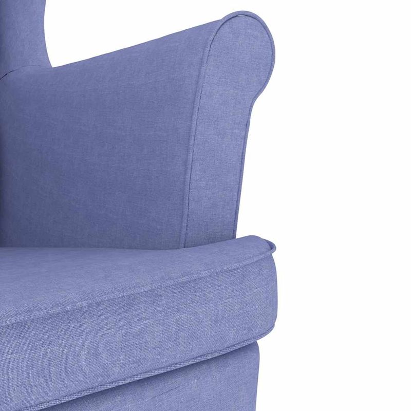 Casa si Gradina - Mobilier - Scaune si fotolii - Fotolii - Fotoliu, albastru jeans, 74x84x100 cm, textil - Infinity.ro