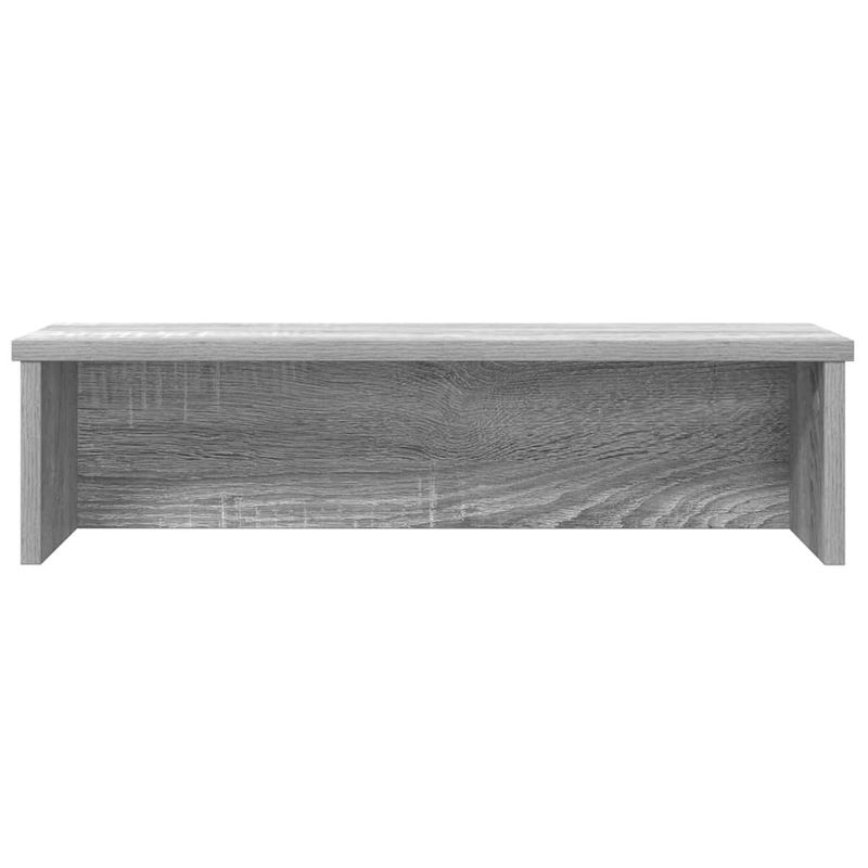 Casa si Gradina - Bucatarie si vesela - Organizare si depozitare bucatarie - Suporturi tacamuri si vase - Suport de bucatarie stivuibil, gri Sonoma, lemn prelucrat, mărime 50x15x16 cm - Infinity.ro