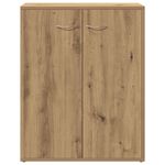 Casa si Gradina - Mobilier - Comode si corpuri - Comode - Dulap, stejar artizanal, 60x30x75 cm, lemn prelucrat - Infinity.ro