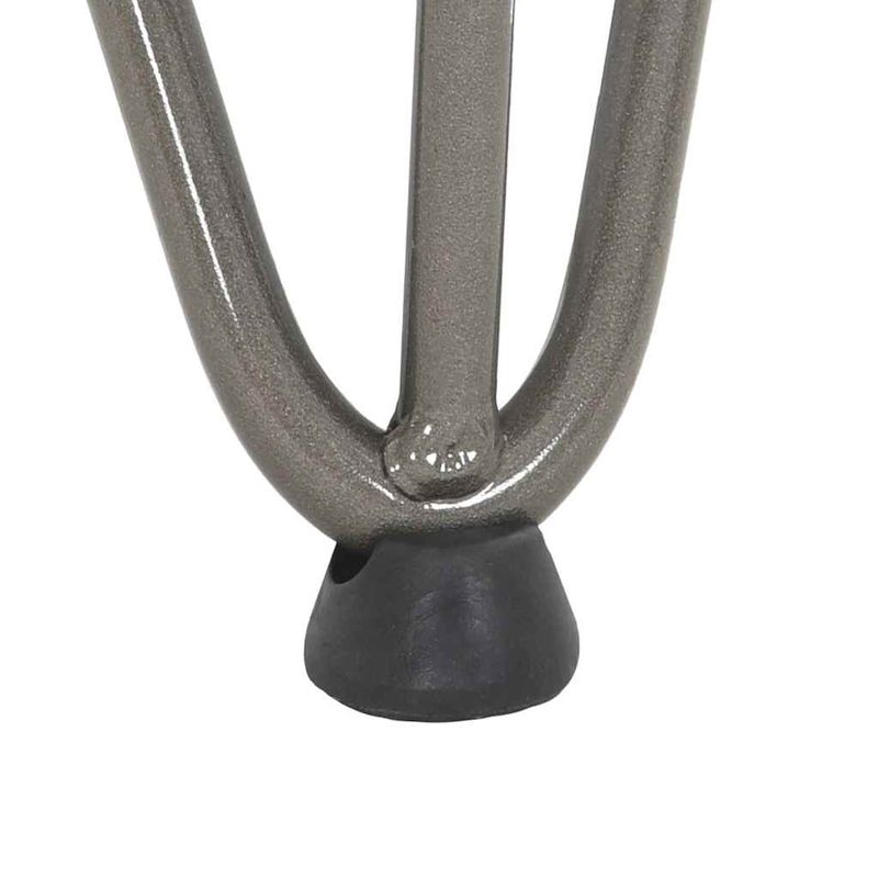 Casa si Gradina - Mobilier - Feronerie si accesorii mobila - Picioare de masa in ac de par 4 buc Otel natural Otel solid, model 3 rods, mărime 10 cm - Infinity.ro