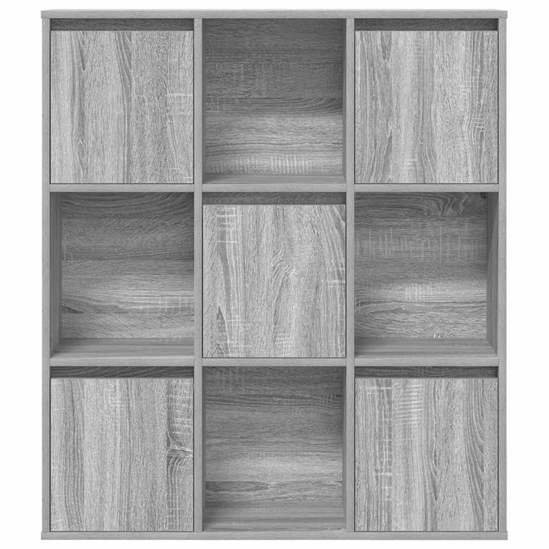 Casa si Gradina - Mobilier - Biblioteci si rafturi - Biblioteci - Biblioteca, gri sonoma, 89x24x101,5 cm, lemn prelucrat - Infinity.ro