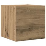 Casa si Gradina - Mobilier - Seturi de mobilier - Seturi living - Set dulap TV 5 piese Stejar Artisan montat pe perete - Infinity.ro
