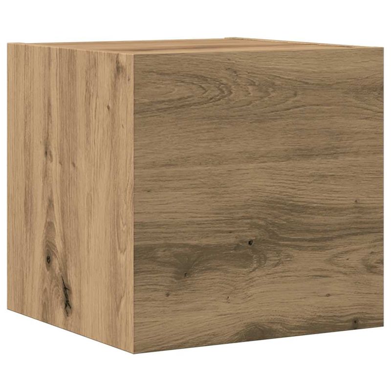 Casa si Gradina - Mobilier - Seturi de mobilier - Seturi living - Set dulap TV 5 piese Stejar Artisan montat pe perete - Infinity.ro