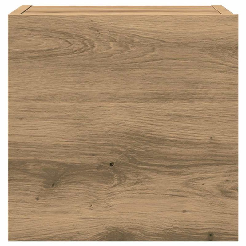 Casa si Gradina - Mobilier - Seturi de mobilier - Seturi living - Set dulap TV 5 piese Stejar Artisan montat pe perete - Infinity.ro