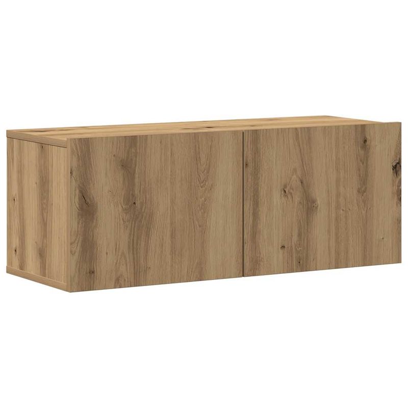 Casa si Gradina - Mobilier - Comode si corpuri - Comode - Dulapuri TV montate pe perete 5 buc. stejar artizanal lemn - Infinity.ro