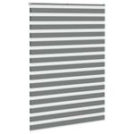 Casa si Gradina - Textile si covoare - Rulouri si jaluzele - Jaluzea tip zebra gri inchis latime tesatura 155,9 cm poliester, mărime 160x230 cm - Infinity.ro