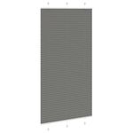 Casa si Gradina - Textile si covoare - Rulouri si jaluzele - Jaluza plisata Antracit 110x200 cm Latime tesatura 109,4 cm - Infinity.ro