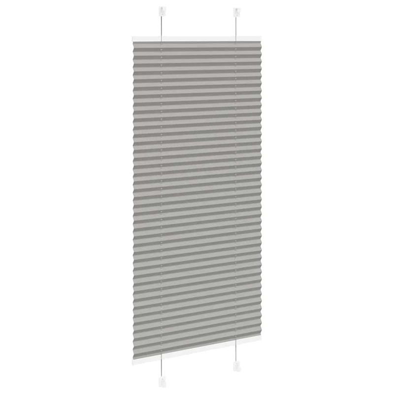 Casa si Gradina - Textile si covoare - Rulouri si jaluzele - Jaluza plisata Antracit 65x100 cm Latime tesatura 64,4 cm - Infinity.ro