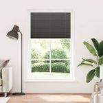 Casa si Gradina - Textile si covoare - Rulouri si jaluzele - Jaluza plisata negru 120x200 cm Latime tesatura 119,4 cm - Infinity.ro