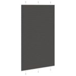 Casa si Gradina - Textile si covoare - Rulouri si jaluzele - Jaluza plisata negru 120x200 cm Latime tesatura 119,4 cm - Infinity.ro