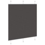 Casa si Gradina - Textile si covoare - Rulouri si jaluzele - Jaluza plisata negru 120x150 cm Latime tesatura 119,4 cm - Infinity.ro
