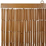 Casa si Gradina - Textile si covoare - Perdele si draperii - Perdele - Perdele usa cu insecte imprimeu palmieri 100x200 cm bambus - Infinity.ro
