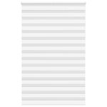 Casa si Gradina - Textile si covoare - Rulouri si jaluzele - Jaluzea tip zebra alb latime tesatura 135,9 cm poliester, mărime 140x200 cm - Infinity.ro