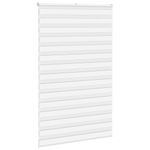 Casa si Gradina - Textile si covoare - Rulouri si jaluzele - Jaluzea tip zebra alb latime tesatura 135,9 cm poliester, mărime 140x200 cm - Infinity.ro