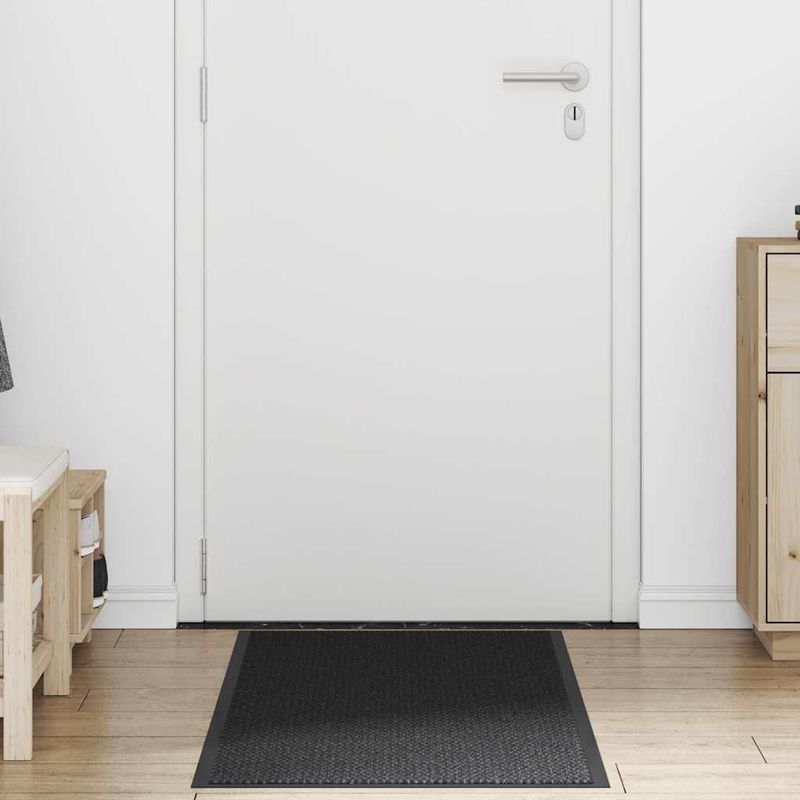 Casa si Gradina - Textile si covoare - Covoare - Covorase intrare - Pres negru 60x180 cm - Infinity.ro