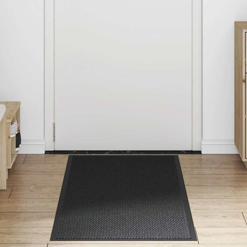 Casa si Gradina - Textile si covoare - Covoare - Covorase intrare - Pres negru 60x180 cm - Infinity.ro