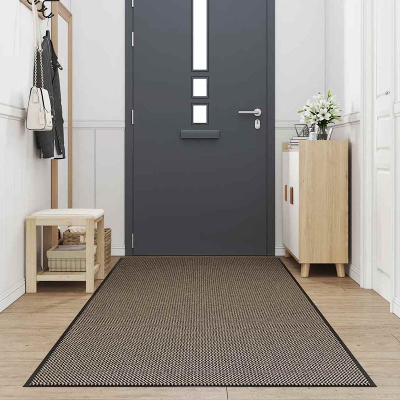 Casa si Gradina - Textile si covoare - Covoare - Covorase intrare - Pres maro 115x400 cm - Infinity.ro