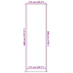 Casa si Gradina - Textile si covoare - Covoare - Covorase intrare - Pres maro 115x400 cm - Infinity.ro