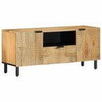 Casa si Gradina - Mobilier - Dulapuri si sifoniere - Dulapuri - Dulap TV maro 105x33x46 cm lemn masiv de mango - Infinity.ro