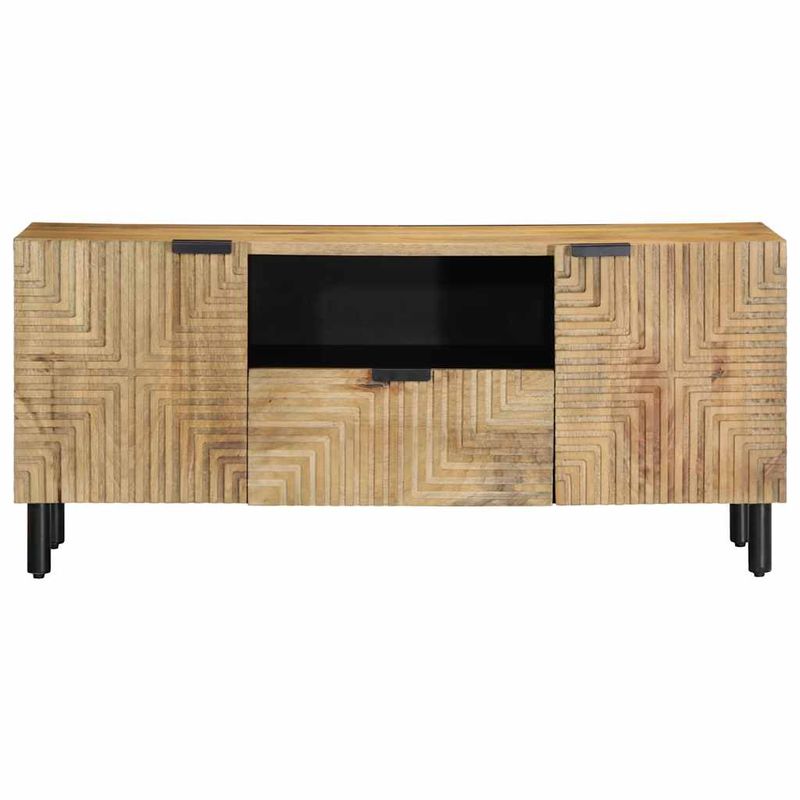 Casa si Gradina - Mobilier - Dulapuri si sifoniere - Dulapuri - Dulap TV maro 105x33x46 cm lemn masiv de mango - Infinity.ro