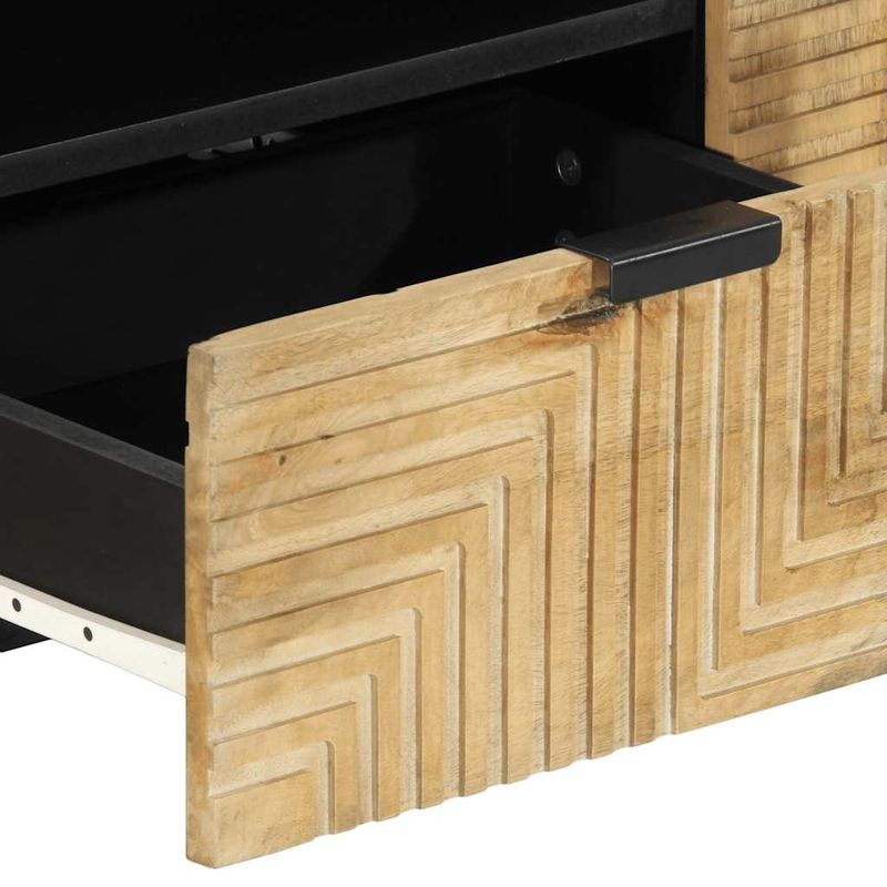 Casa si Gradina - Mobilier - Dulapuri si sifoniere - Dulapuri - Dulap TV maro 105x33x46 cm lemn masiv de mango - Infinity.ro