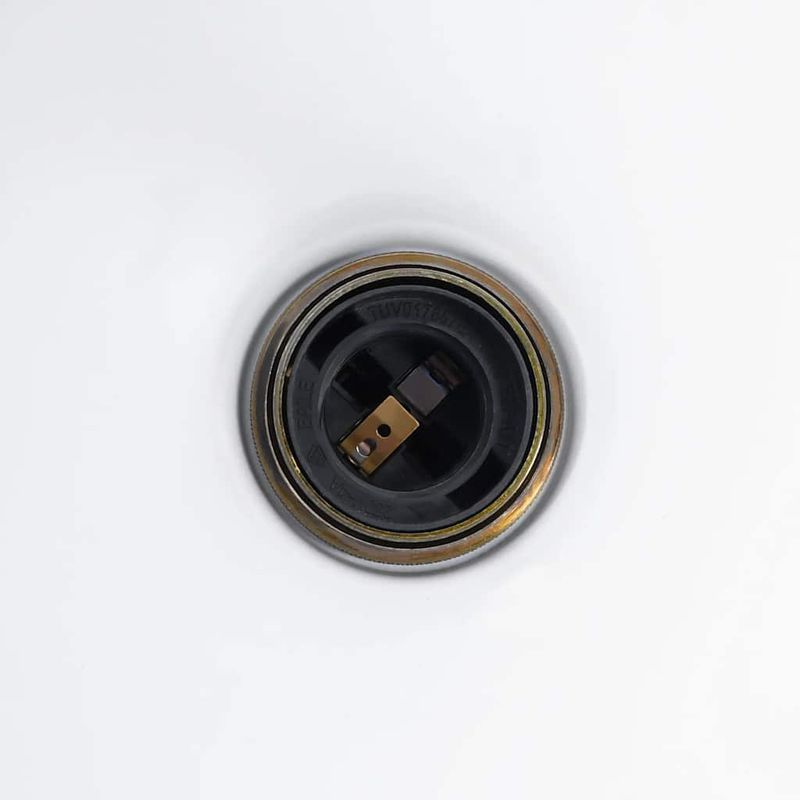 Casa si Gradina - Corpuri si surse de iluminat - Veioze si lampi - Lampi de veghe - Lampa suspendata reglabila pe inaltime E27 gri lucios metal - Infinity.ro