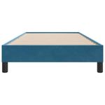 Casa si Gradina - Mobilier - Paturi si accesorii - Paturi - Cadru de pat fara saltea, albastru inchis, 100x210 cm, catifea - Infinity.ro