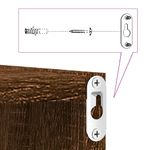 Casa si Gradina - Mobilier - Biblioteci si rafturi - Rafturi - Rafturi cuburi de perete 4 buc Stejar maro 30x15x30 cm - Infinity.ro