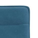 Casa si Gradina - Mobilier - Scaune si fotolii - Scaune - Scaune de bucatarie, 4 buc., albastru, catifea - Infinity.ro