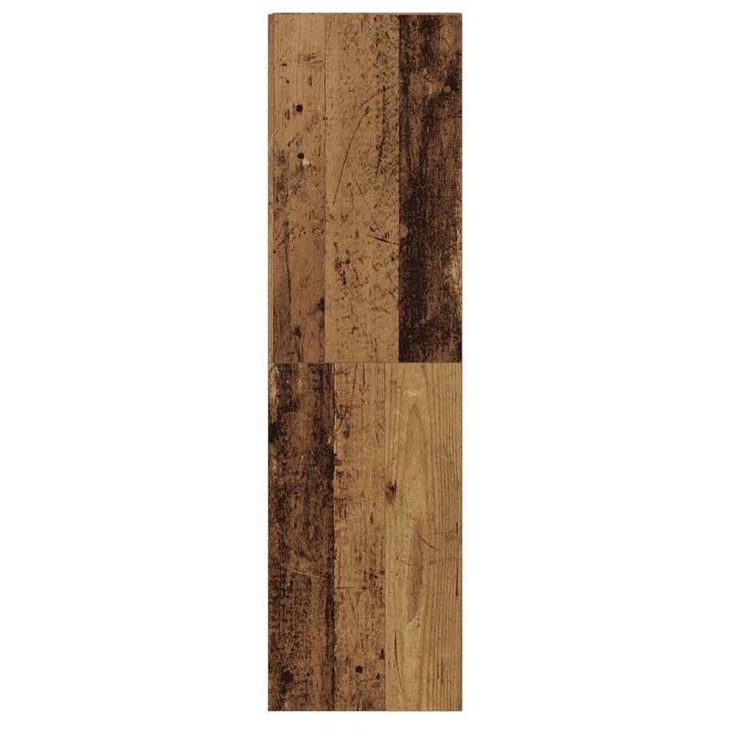 Casa si Gradina - Mobilier - Seturi de mobilier - Seturi living - Set dulap TV 4 piese montat pe perete lemn vechi lemn prelucrat - Infinity.ro