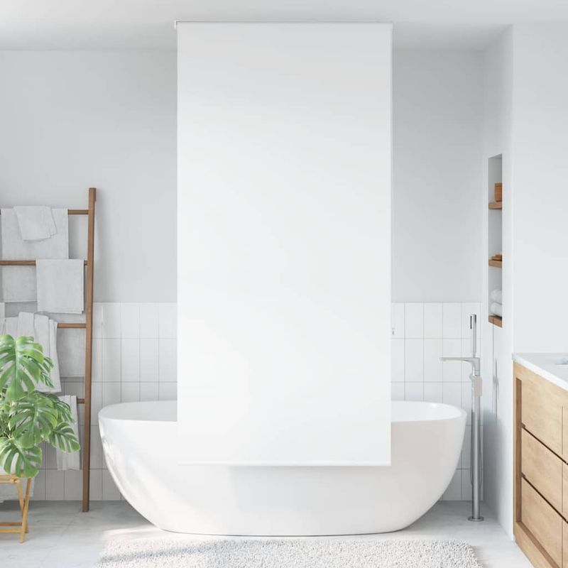 Casa si Gradina - Textile si covoare - Rulouri si jaluzele - Jaluza cu rola de dus 90x240 cm latime material 86 cm, alb - Infinity.ro