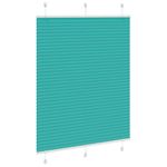 Casa si Gradina - Textile si covoare - Rulouri si jaluzele - Jaluza plisata verde petrol 105x150 cm Latime tesatura 104,4 cm - Infinity.ro