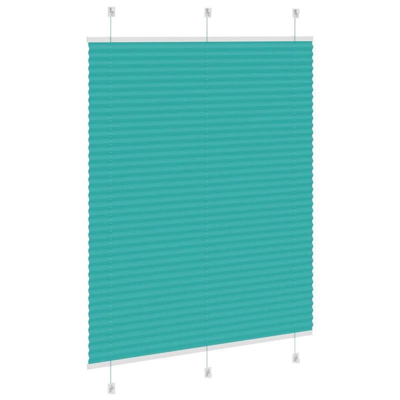 Casa si Gradina - Textile si covoare - Rulouri si jaluzele - Jaluza plisata verde petrol 105x150 cm Latime tesatura 104,4 cm - Infinity.ro