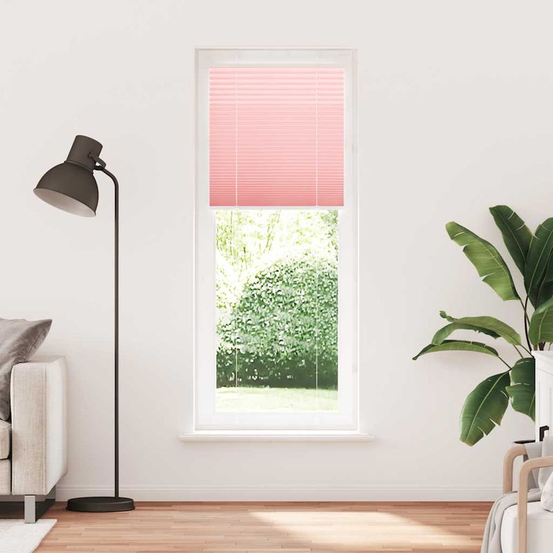 Casa si Gradina - Textile si covoare - Rulouri si jaluzele - Jaluza plisata roz 75x200 cm Latime tesatura 74,4cm poliester - Infinity.ro