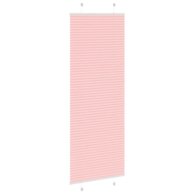 Casa si Gradina - Textile si covoare - Rulouri si jaluzele - Jaluza plisata roz 75x200 cm Latime tesatura 74,4cm poliester - Infinity.ro