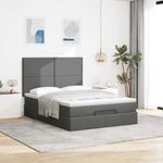 Casa si Gradina - Mobilier - Paturi si accesorii - Paturi - Cadru de pat otoman cu saltele Roz 140x190cm catifea - Infinity.ro