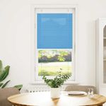 Casa si Gradina - Textile si covoare - Rulouri si jaluzele - Jaluza plisata Albastru 55x150 cm Latime tesatura 54,4 cm - Infinity.ro
