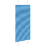 Casa si Gradina - Textile si covoare - Rulouri si jaluzele - Jaluza plisata Albastru 55x150 cm Latime tesatura 54,4 cm - Infinity.ro