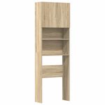 Casa si Gradina - Mobilier - Dulapuri si sifoniere - Dulapuri - Dulap masina de spalat stejar sonoma 64x24x190cm lemn prelucrat - Infinity.ro