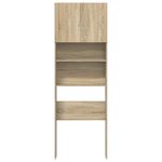 Casa si Gradina - Mobilier - Dulapuri si sifoniere - Dulapuri - Dulap masina de spalat stejar sonoma 64x24x190cm lemn prelucrat - Infinity.ro
