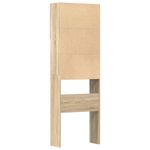 Casa si Gradina - Mobilier - Dulapuri si sifoniere - Dulapuri - Dulap masina de spalat stejar sonoma 64x24x190cm lemn prelucrat - Infinity.ro