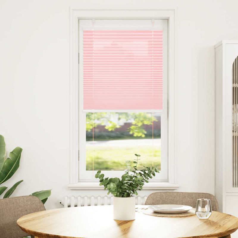 Casa si Gradina - Textile si covoare - Rulouri si jaluzele - Jaluza plisata roz 65x150 cm Latime tesatura 64,4cm poliester - Infinity.ro