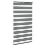 Casa si Gradina - Textile si covoare - Rulouri si jaluzele - Jaluzea tip zebra gri inchis latime tesatura 65,9 cm poliester, mărime 70x100 cm - Infinity.ro