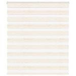 Casa si Gradina - Textile si covoare - Rulouri si jaluzele - Jaluzea tip zebra 135x100 cm latime tesatura 130,9 cm poliester, bej marmorat - Infinity.ro