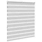 Casa si Gradina - Textile si covoare - Rulouri si jaluzele - Jaluzea tip zebra gri deschis latime tesatura 130,9cm poliester, mărime 135x150 cm - Infinity.ro