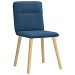 Casa si Gradina - Mobilier - Scaune si fotolii - Scaune - Scaune de sufragerie, 6 buc., albastru, material textil - Infinity.ro