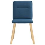 Casa si Gradina - Mobilier - Scaune si fotolii - Scaune - Scaune de sufragerie, 6 buc., albastru, material textil - Infinity.ro