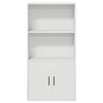 Casa si Gradina - Mobilier - Biblioteci si rafturi - Biblioteci - Biblioteca, alb, 60x24x120 cm, lemn prelucrat - Infinity.ro