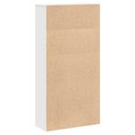 Casa si Gradina - Mobilier - Biblioteci si rafturi - Biblioteci - Biblioteca, alb, 60x24x120 cm, lemn prelucrat - Infinity.ro