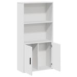 Casa si Gradina - Mobilier - Biblioteci si rafturi - Biblioteci - Biblioteca, alb, 60x24x120 cm, lemn prelucrat - Infinity.ro